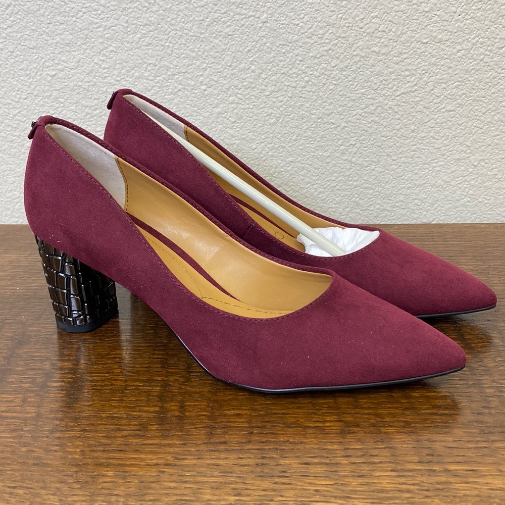 J. Renee Suede Heels *Edgy Heels* Size 8 NWT